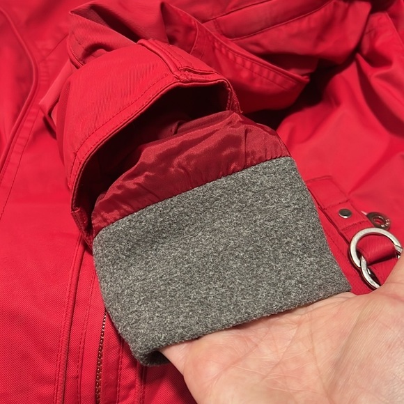 NILS Red Snowboarding Ski Winter Jacket Size 6 - Picture 11 of 16